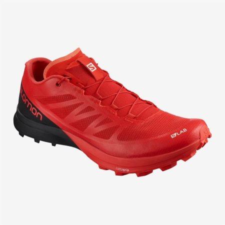 Salomon S/LAB SENSE 7 SG Bayan Koşu Ayakkabısı Kırmızı TR S3V0